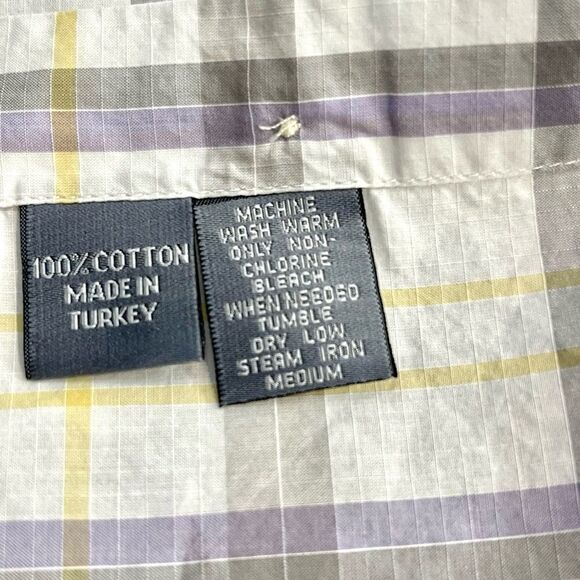 Hickey Freeman Plaid long Sleeve Shirt. Medium. - Picture 7 of 9